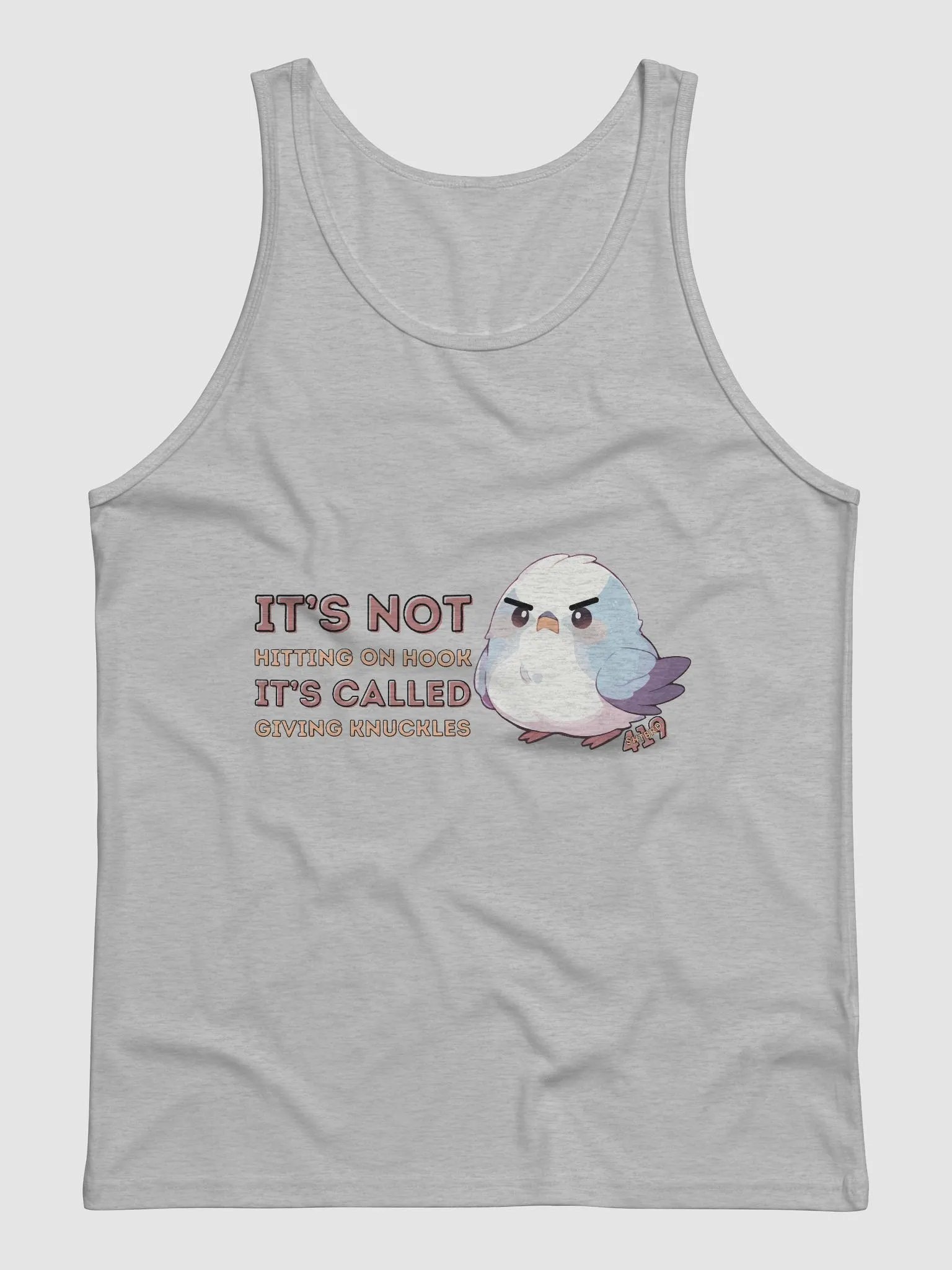 Giving Knuckles Light-Colored Tank Top product image (2)