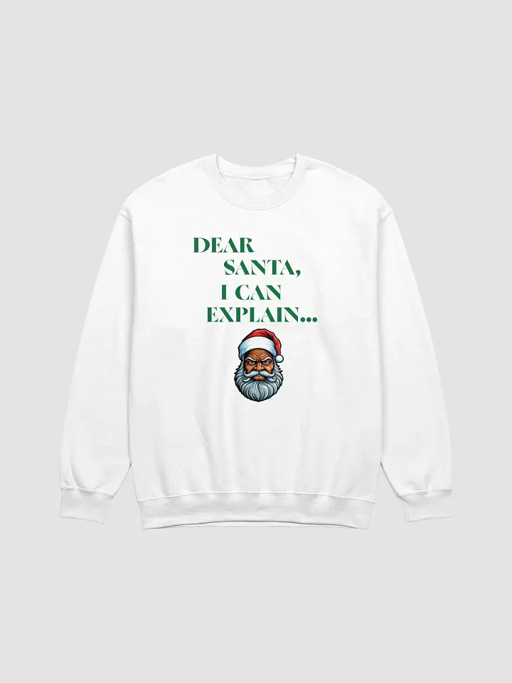 Grumpy Santa Explanation Sweatshirt product image (21)