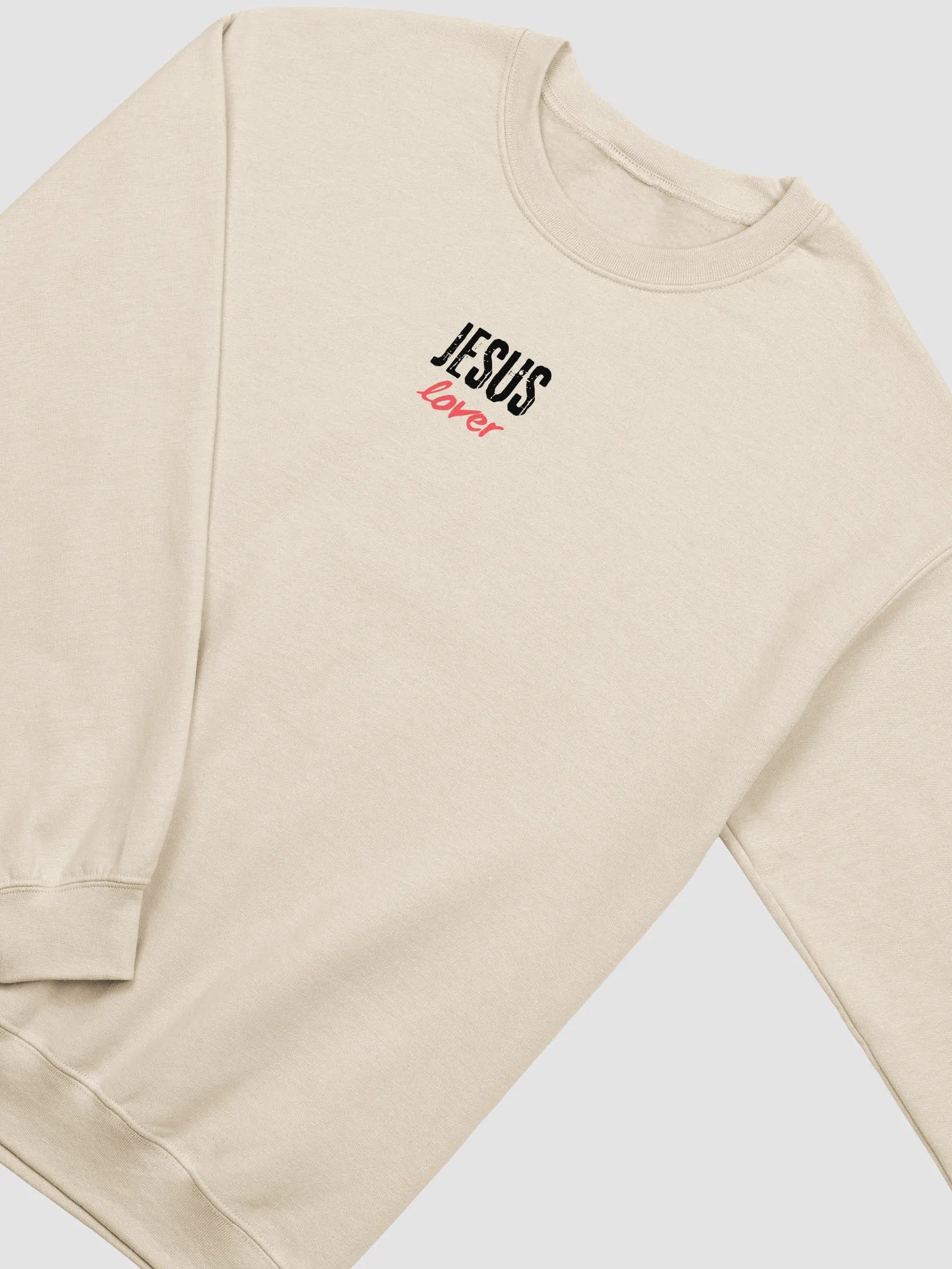Jesus lover ( Long -Sleeve )Crew Neck product image (9)