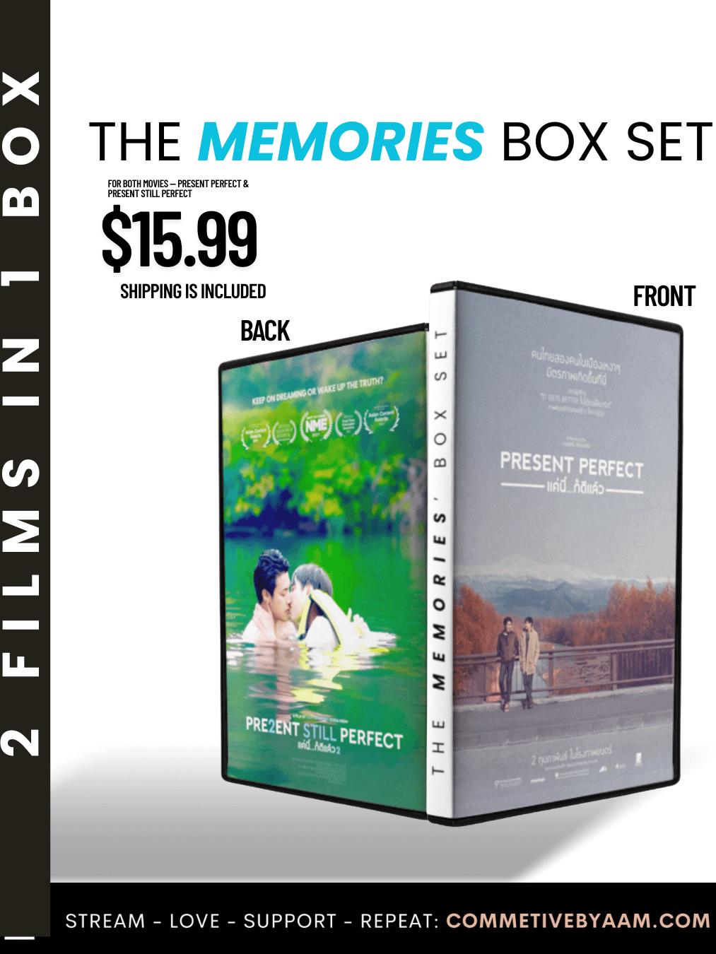 The MEMORIES DVD Box Set – Present Perfect + Present Still Perfect product image (2)