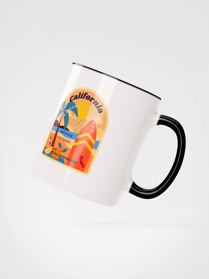 California Dreamin' Retro Surf / Denmarkification Mug product image (2)