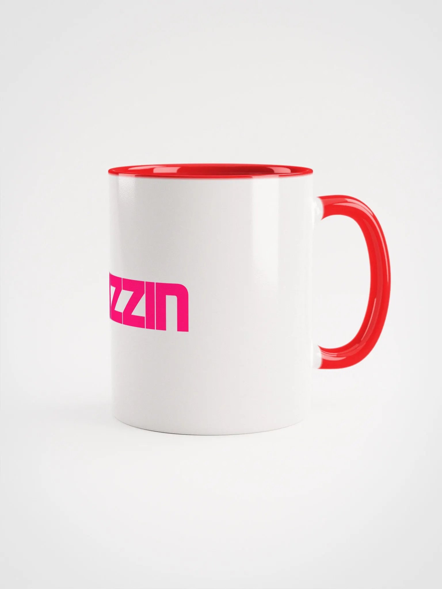 BuzzIn Red Colorblock Mug product image (1)