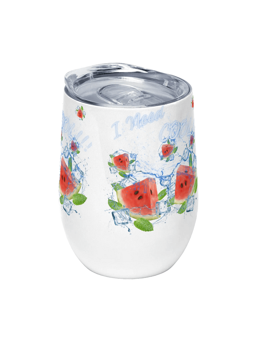 Splash of Cool Wine Tumbler gift for holidays birthdays friends colleagues product image (5)