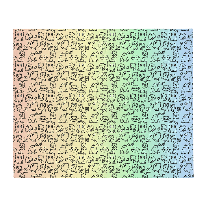 Rainbow Cozy Many Magnus Blanket product image (1)