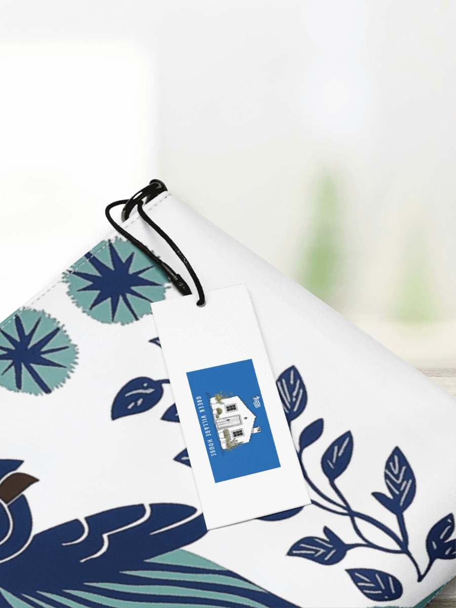 Aegean Songbird: Greek Folk Art Crossbody Bag product image (5)