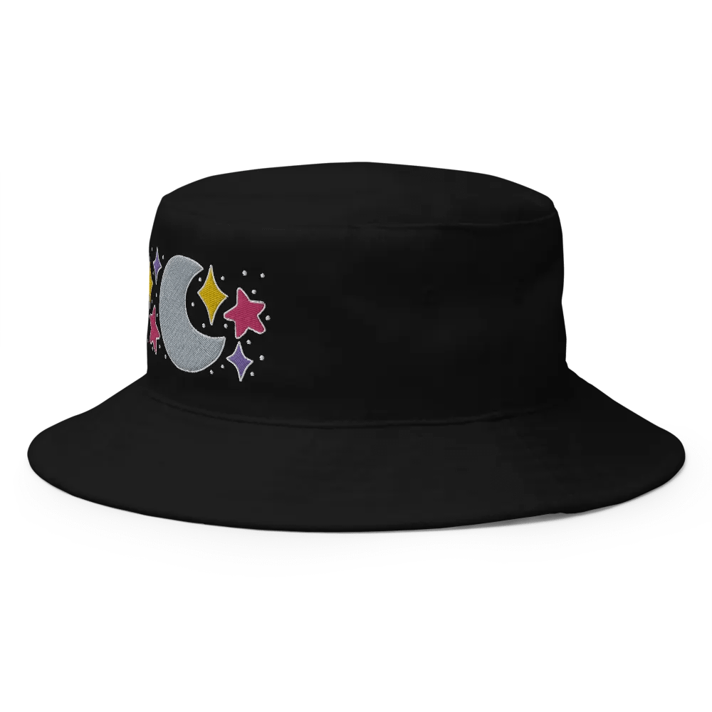 Celestial Bucket Hat with Puff Embroidery product image (11)
