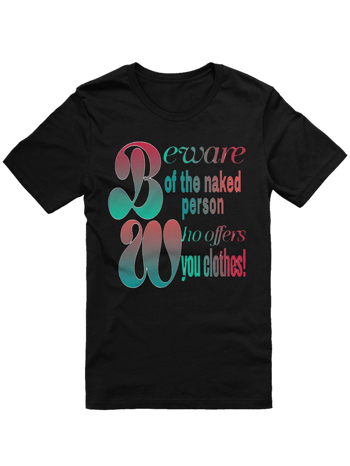 Bold Typography Unisex T-Shirt product image (2)