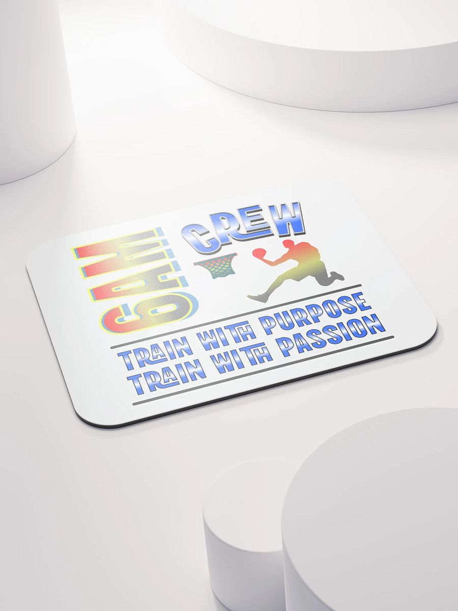 6AM Crew Train With Purpose Train With Passion Basketball Mouse Pad product image (4)