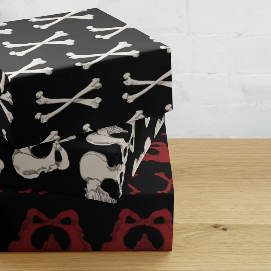 Bones wrapping paper product image (10)