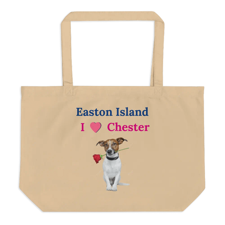 Easton Island - I Heart Chester Tote Bag product image (1)