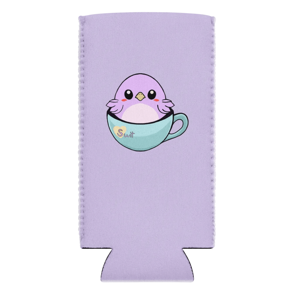 Swit Finch Logo | Coozie Can Cooler (Slim) product image (2)