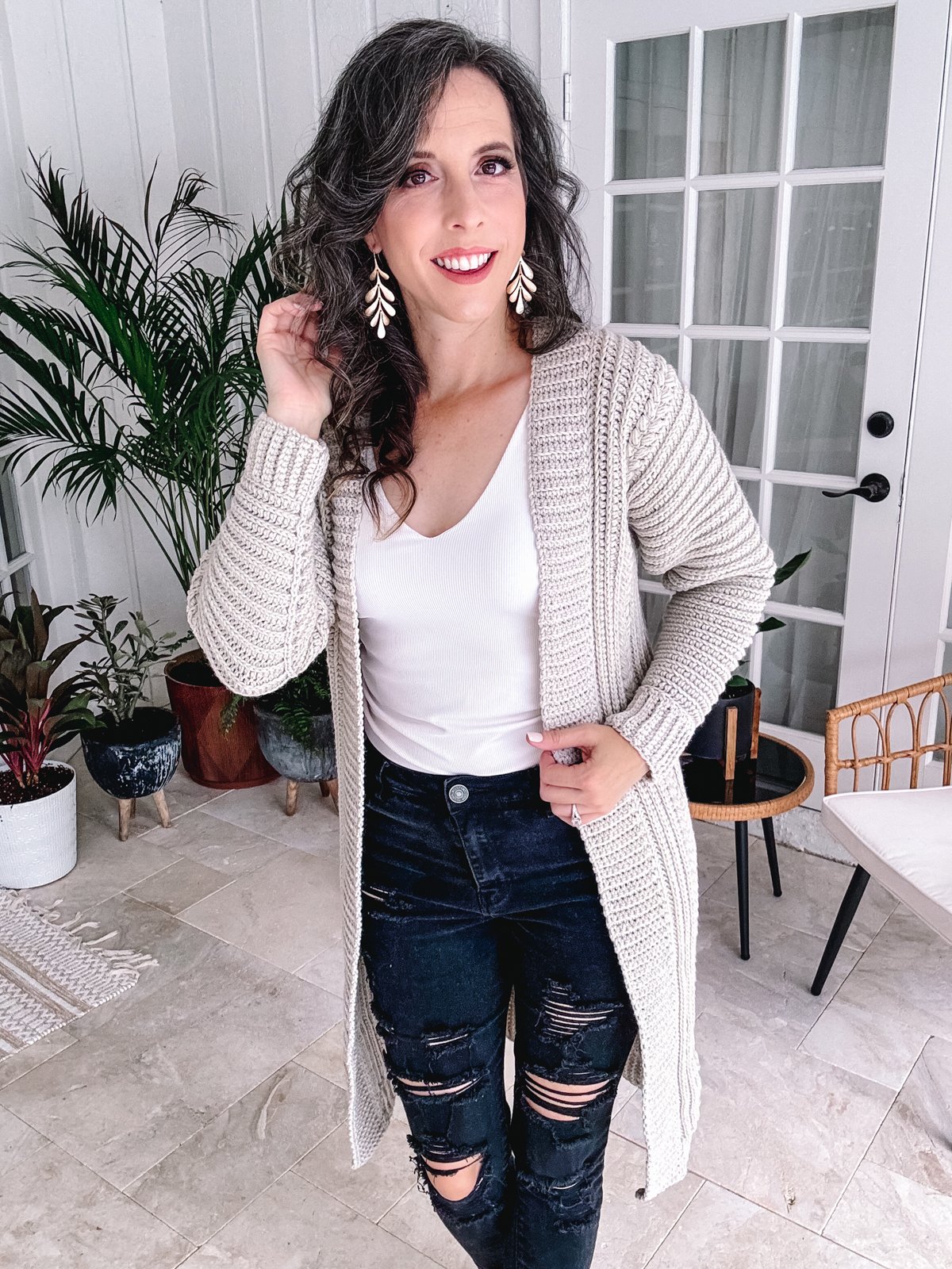 Autumn Wheat Crochet Cardigan Pattern (9 sizes) product image (3)