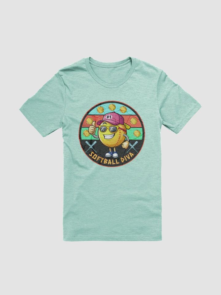 Softball Diva Thumbs-Up T-Shirt product image (16)