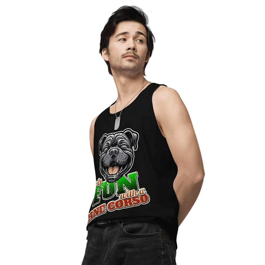 Fun with Cane Corso Tank Top product image (4)