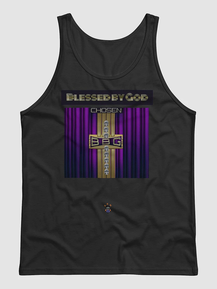 Blessed by God Diamond Cross V2 - Men's Tank-top product image (6)
