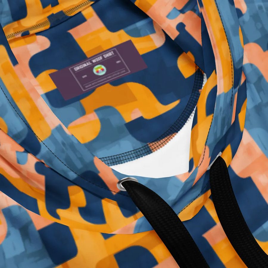 Flowing Shapes | Recycled Unisex Hoodie product image (7)
