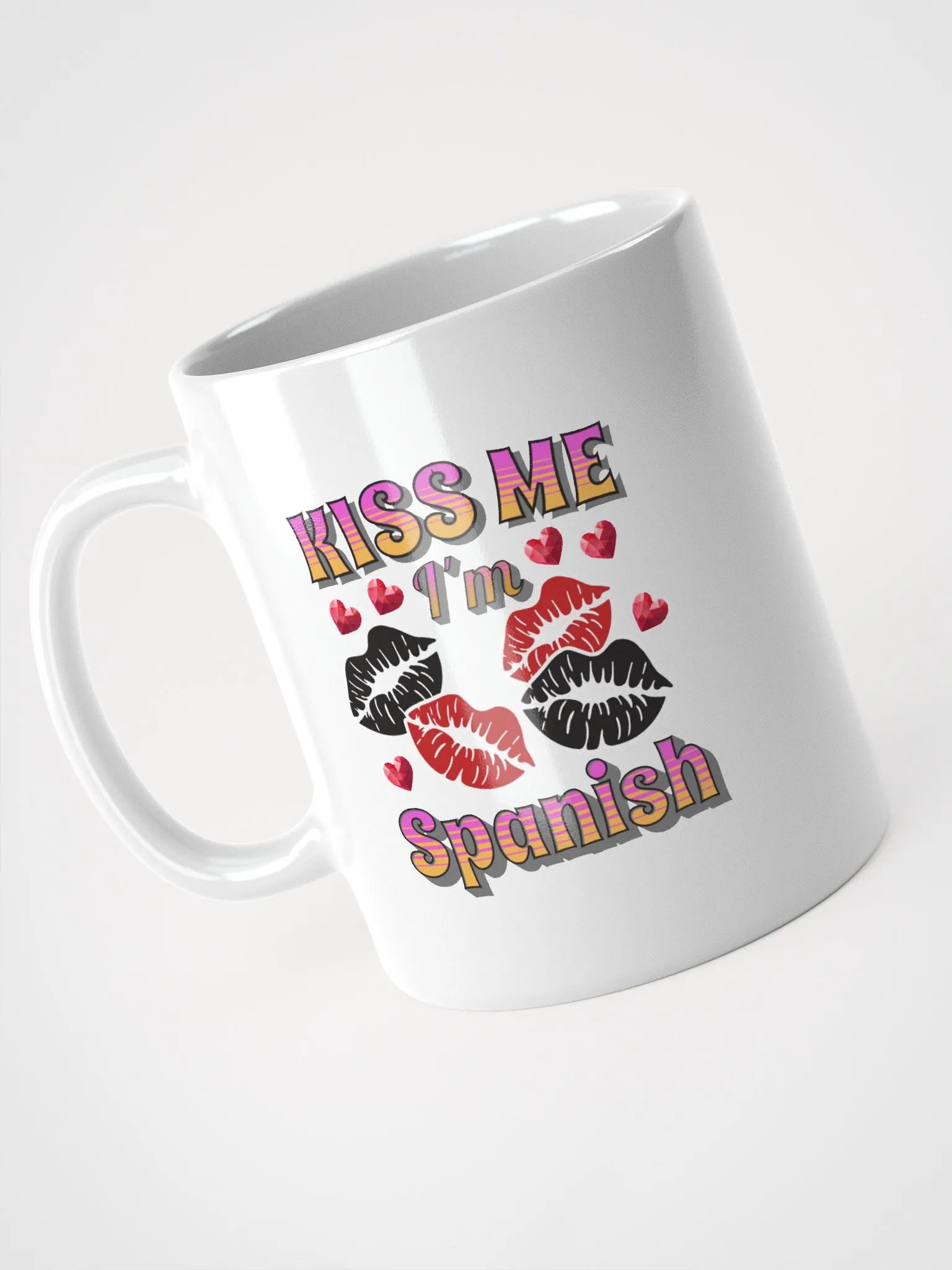 Kiss Me Im Spanish Mug product image (2)