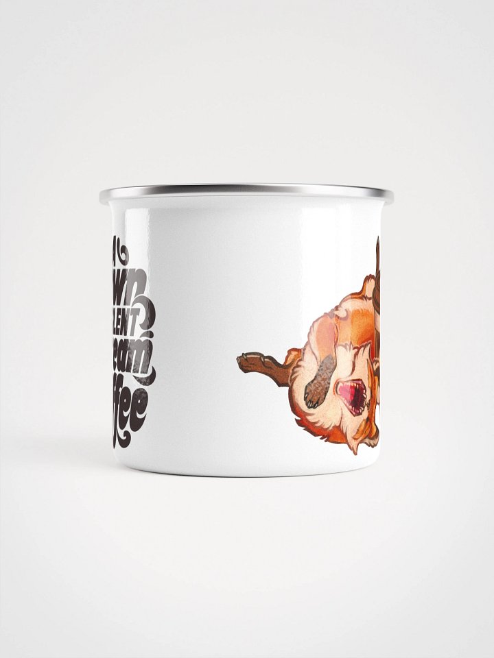 A yawn | Enamel Mug product image (2)