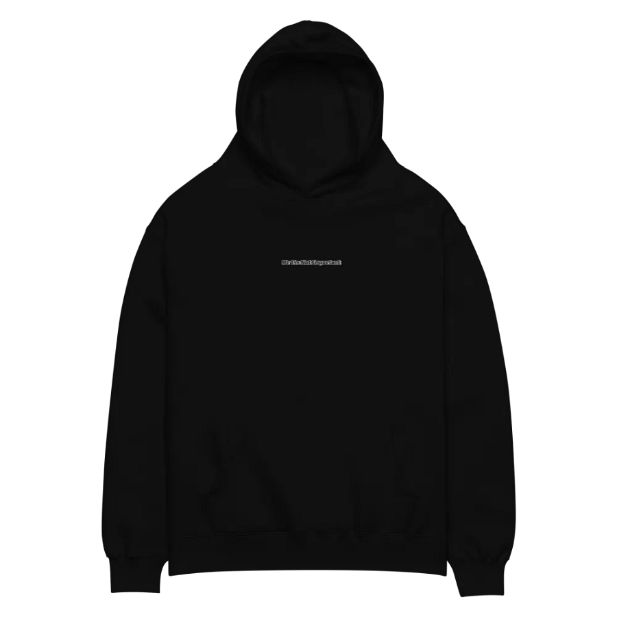 Unisex Premium Oversized Hoodie - Embroidered - Mr I'm Not Important product image (8)