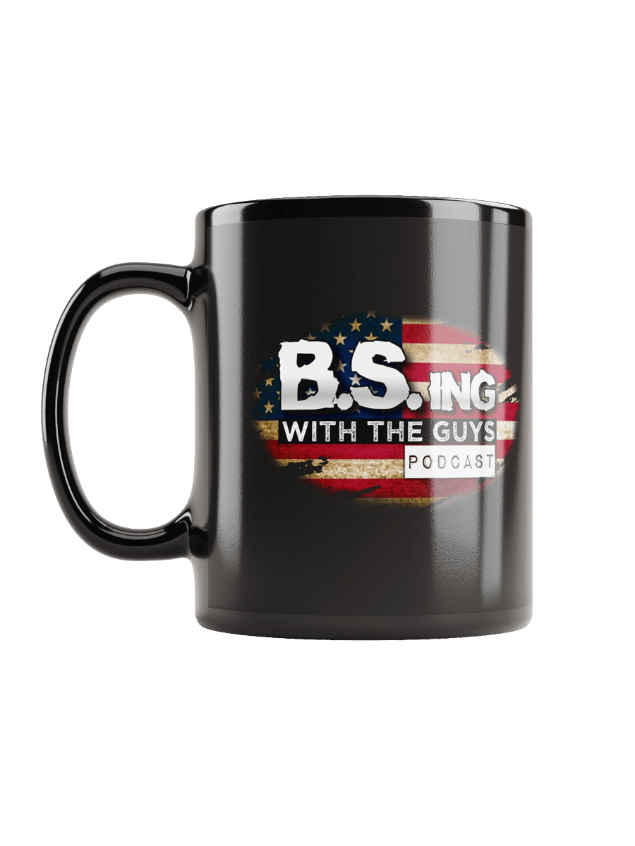 B.S.ing With The Guys black Merica coffee mug product image (3)