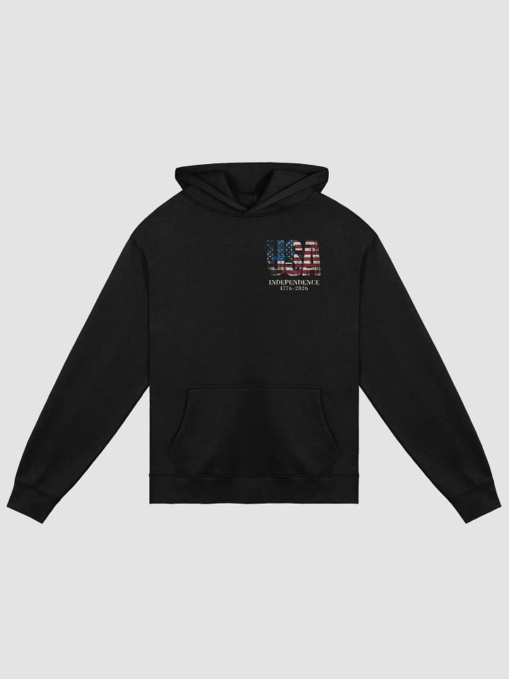 USA 250th Independence Hoodie | 1776-2026 Semiquincentennial | Patriotic Eagle & Flag product image (2)