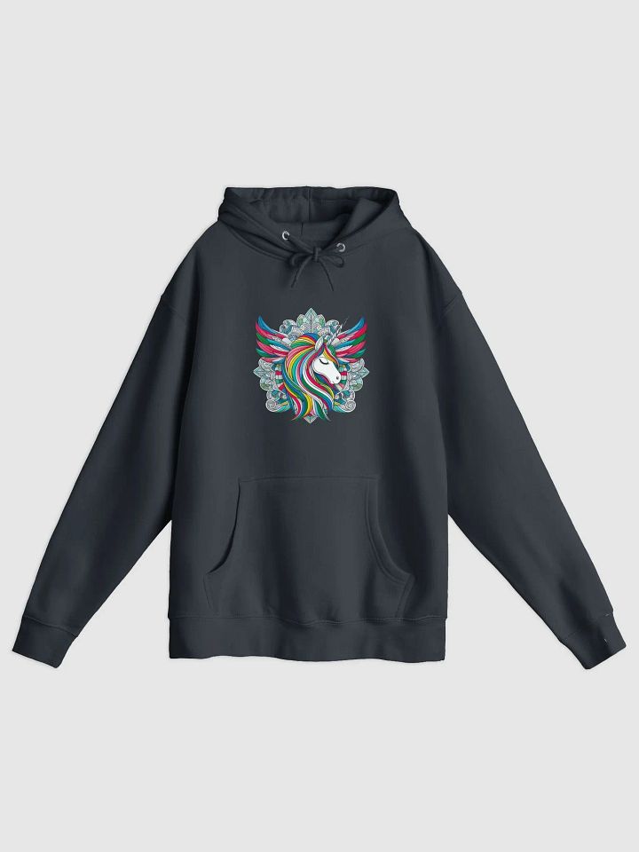Lane Seven Premium Pullover Hoodie | AI Design unicorn product image (2)