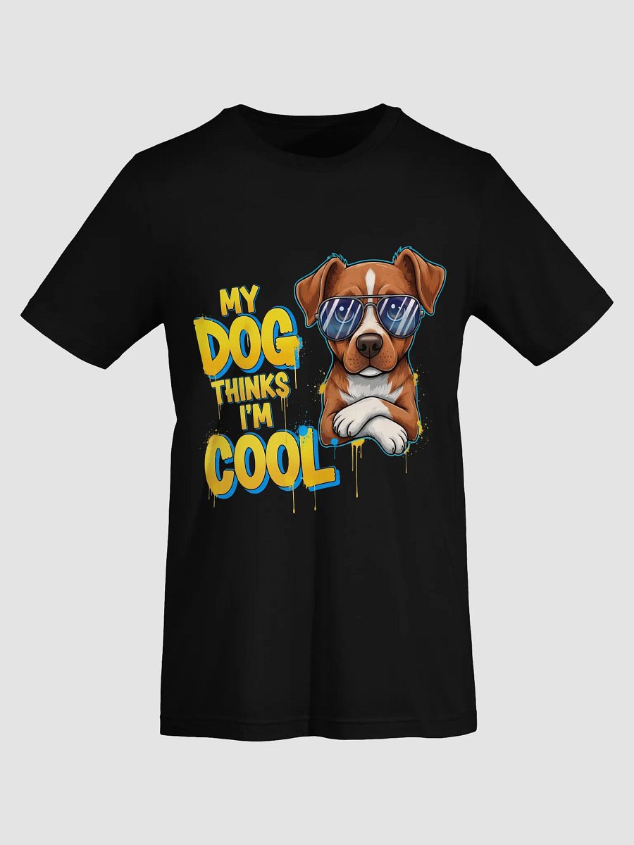My Dog Thinks I'm Cool – Golden Retriever Cartoon T-Shirt product image (7)