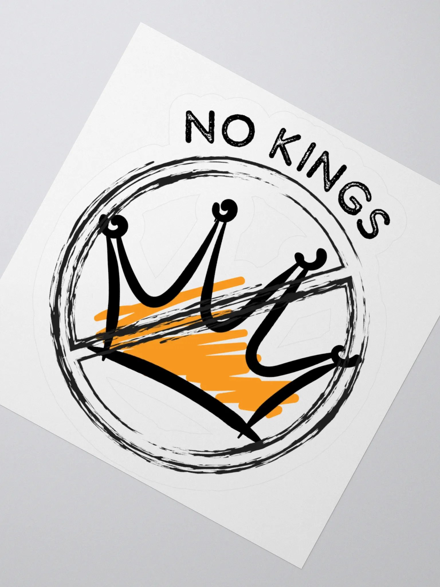 No Kings Sticker product image (4)