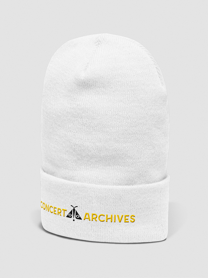 Concert Archives Beanie (White) product image (2)