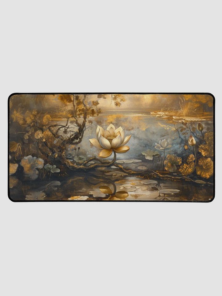 Lotus Pond Serenity Desk Mat product image (1)