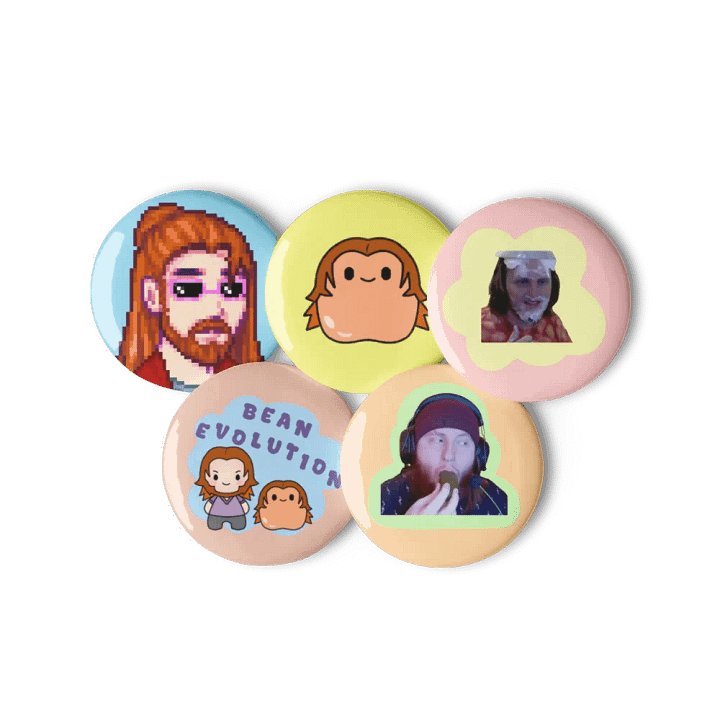 'The Beans' Pin Set product image (1)