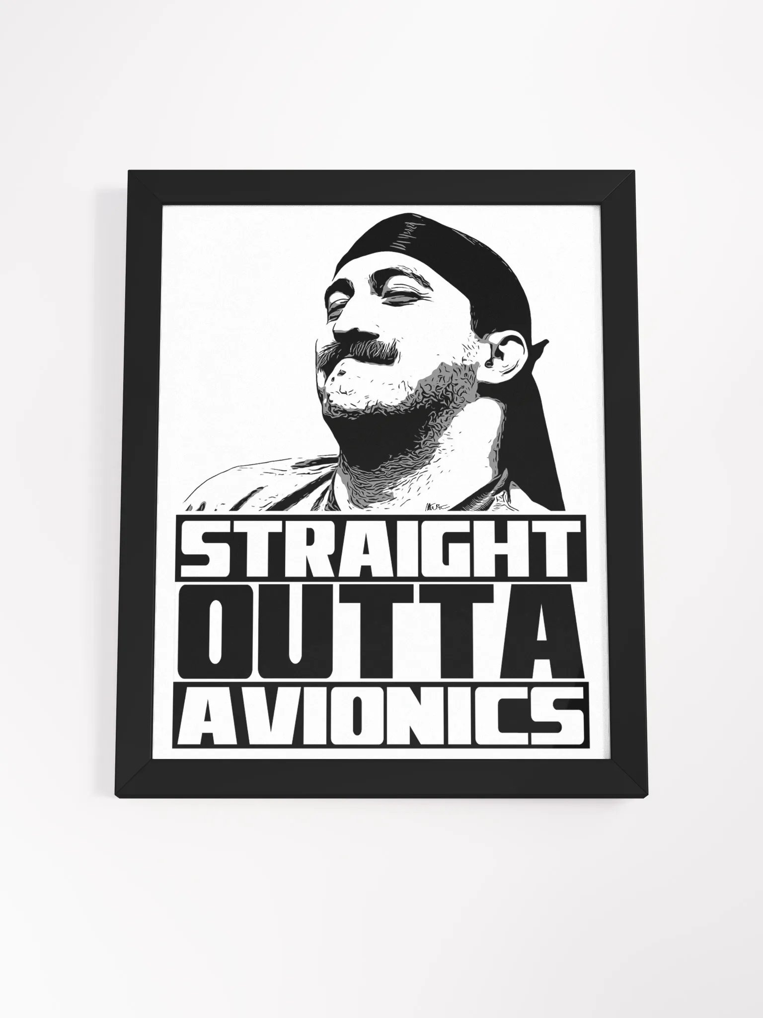"SOA" Framed Poster (White) product image (4)