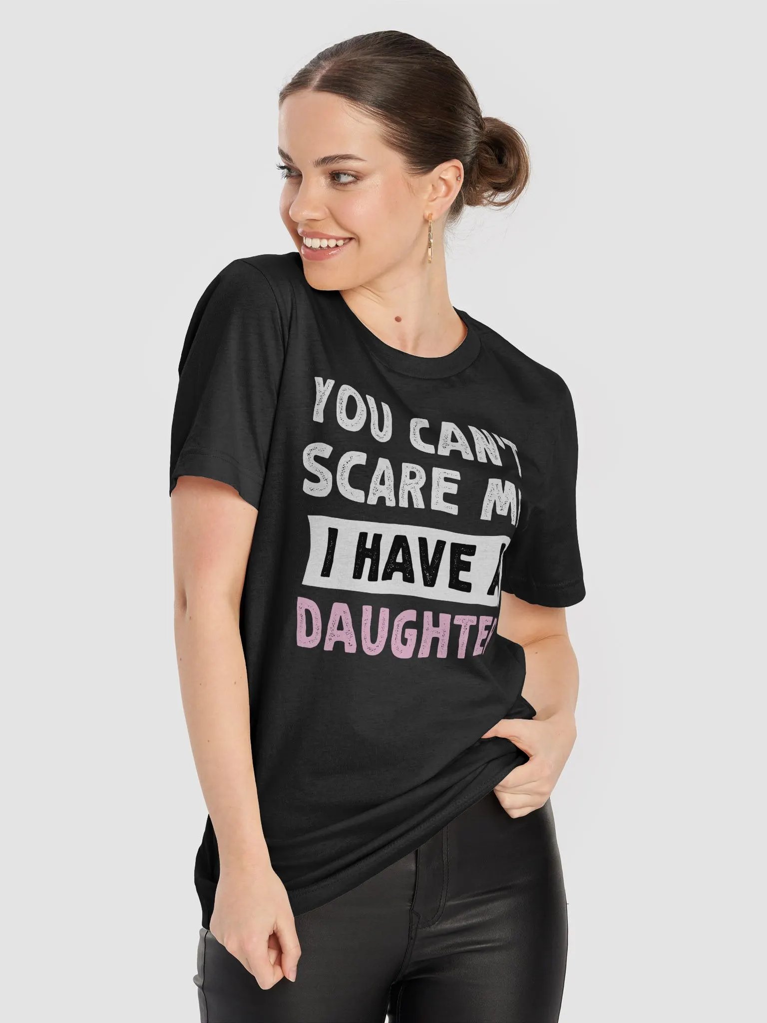 You Can't Scare Me I Have Daughters T-Shirt, Retro Vintage Funny Dad T-Shirt product image (8)