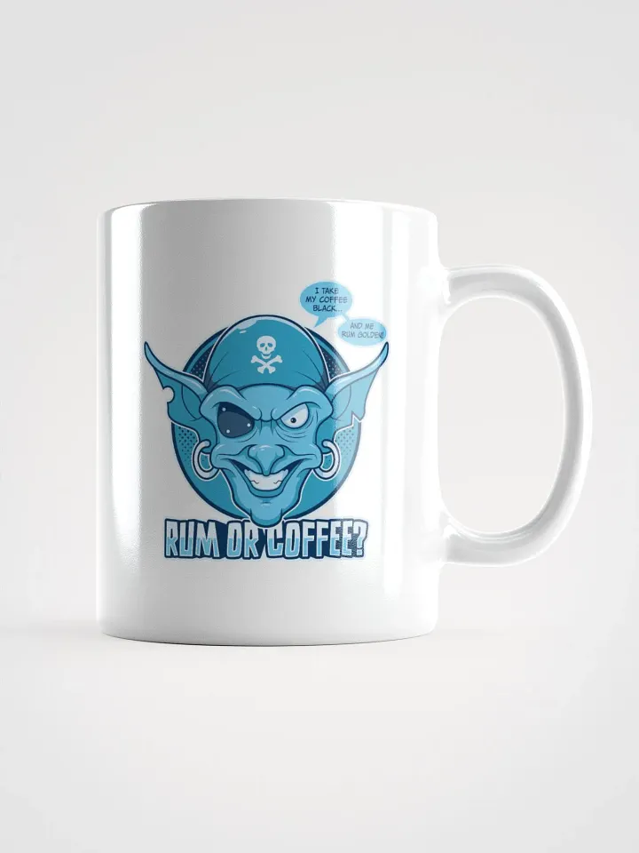 Funny College Student Coffee Mug – Retro Pirate Design product image (1)
