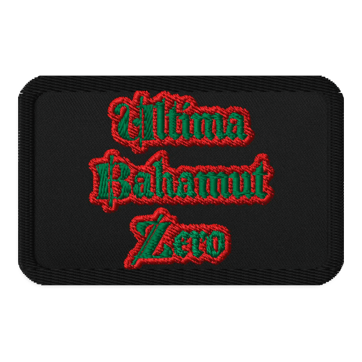 Ultima Bahamut Zero Gothic Patch product image (1)