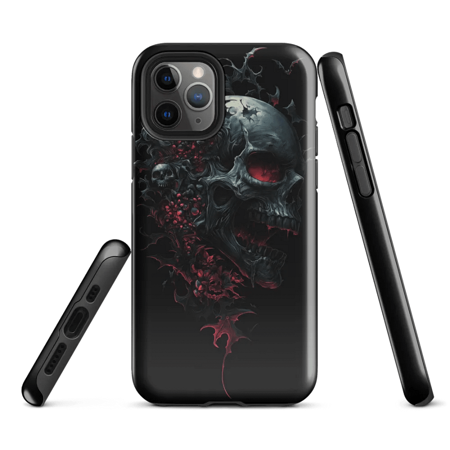 Red Skull Chaos iPhone Tough Case product image (2)