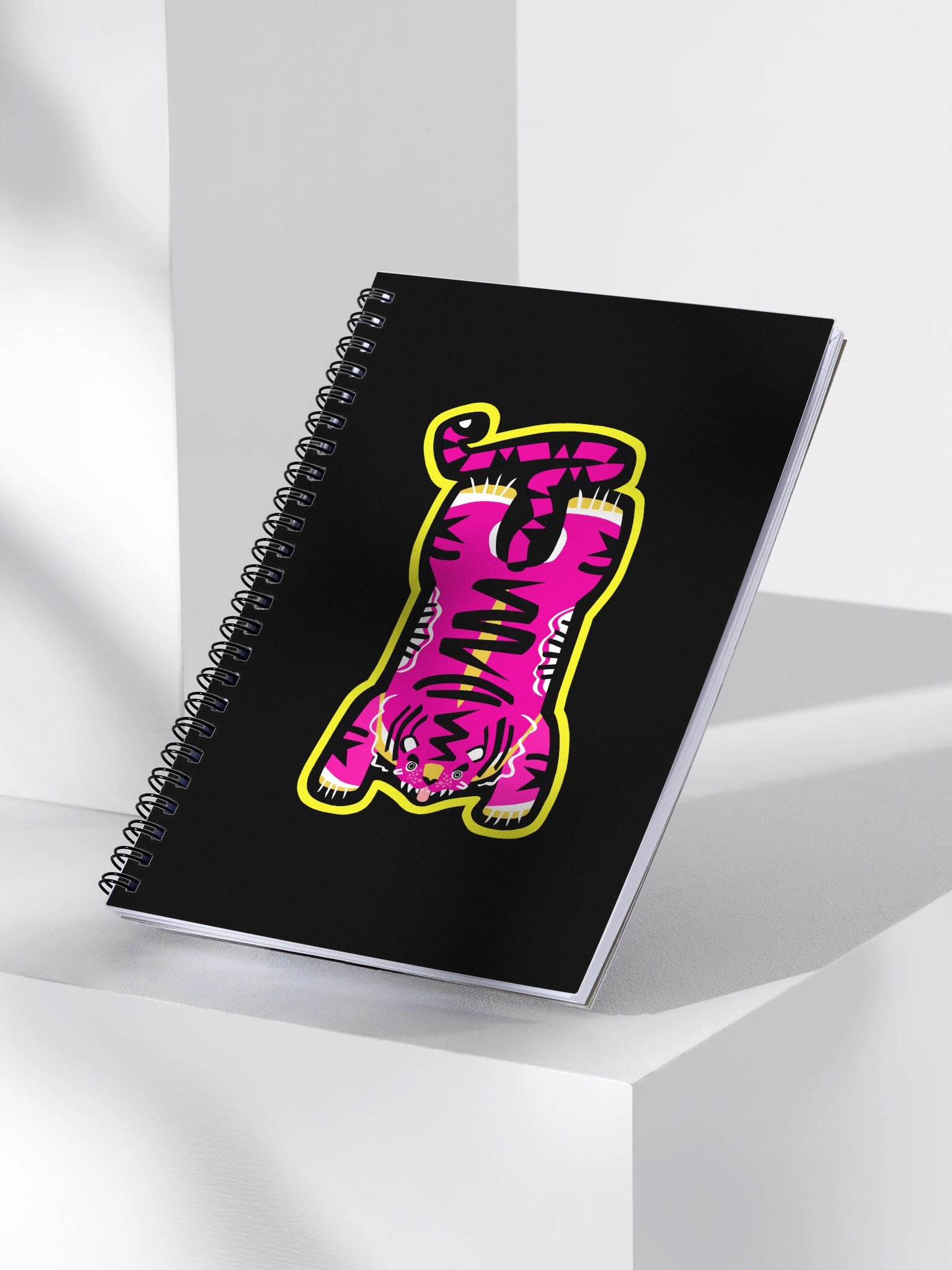 Pink and Yellow - Dark Tiger Notebook product image (3)