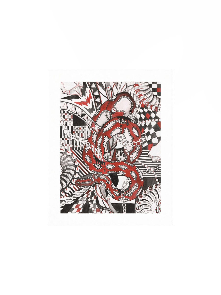 Serpent - Original Art Print product image (2)