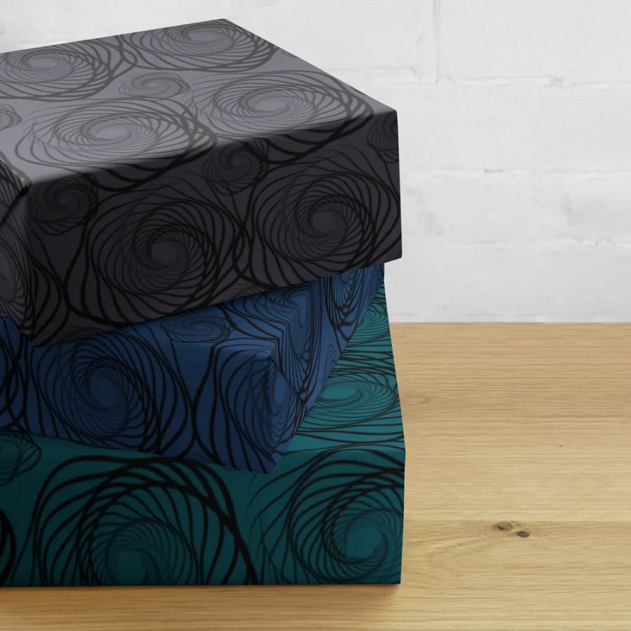 sacred geometry Wrapping Paper Set for the minimilist touch product image (10)