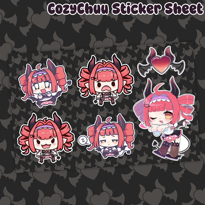 [PREORDER] CozyChuu Sticker Sheet product image (1)