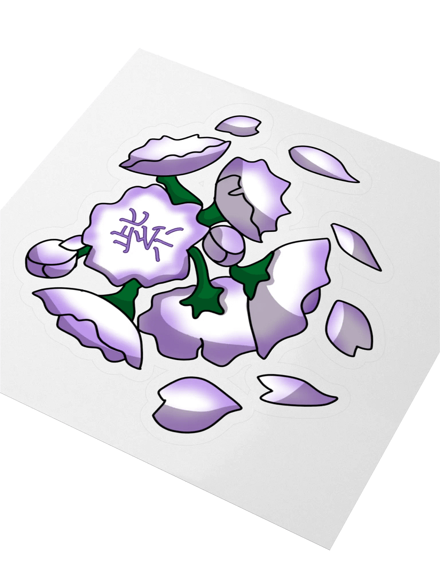 Purple Team logo sticker product image (3)