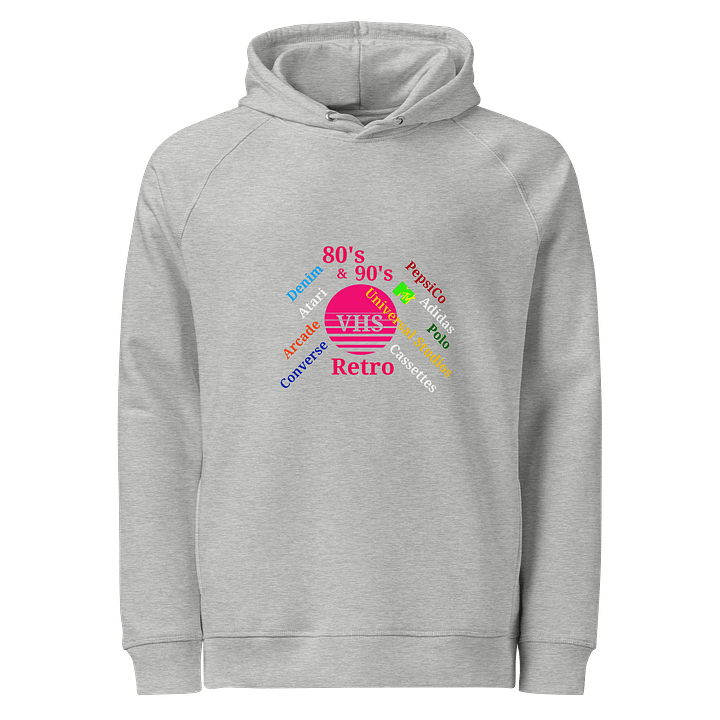 Retro VHS Circle Unisex Hoodie product image (1)