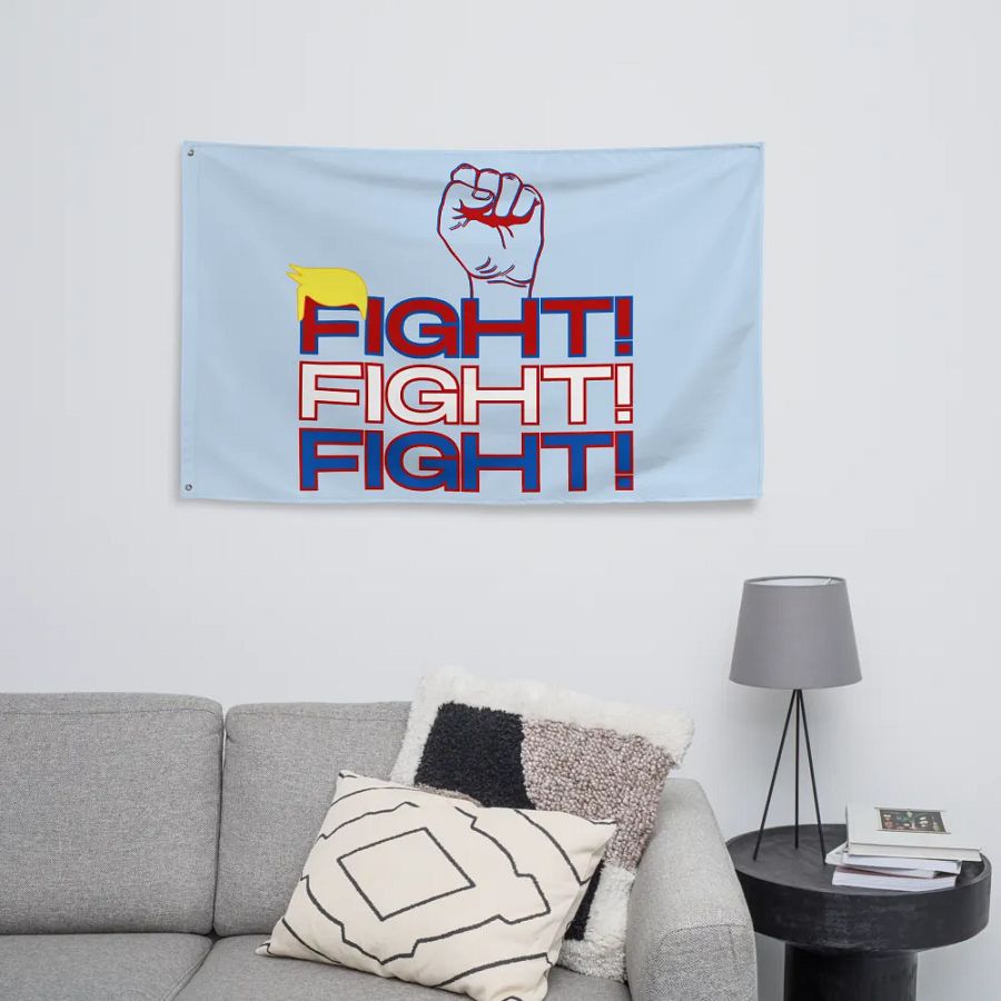 Fight! Fight! Fight! America Flag product image (7)