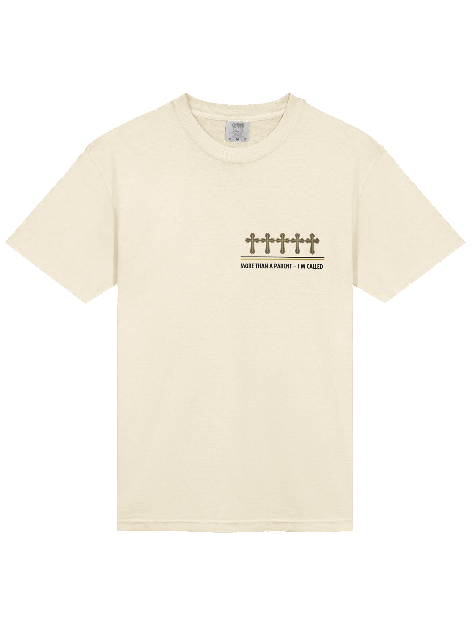 More Than A Parent - I Am Called | Christian Parents Comfort Colors T-shirt | Faith-Based Gift for Christian parents product image (25)