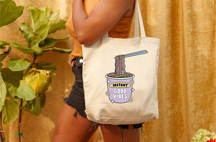 Instant Good Vibes Tote Bag product image (1)