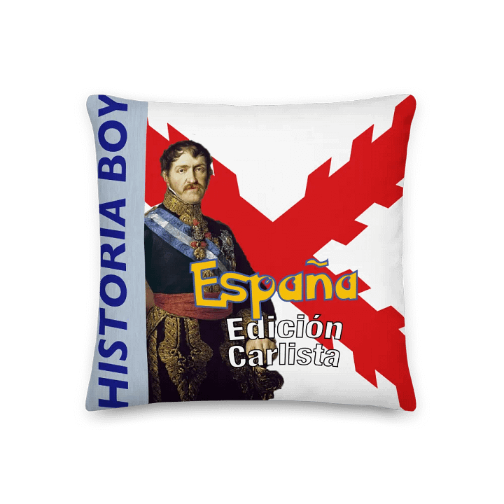 Cojín España Edición Liberal / Edición Carlista product image (2)