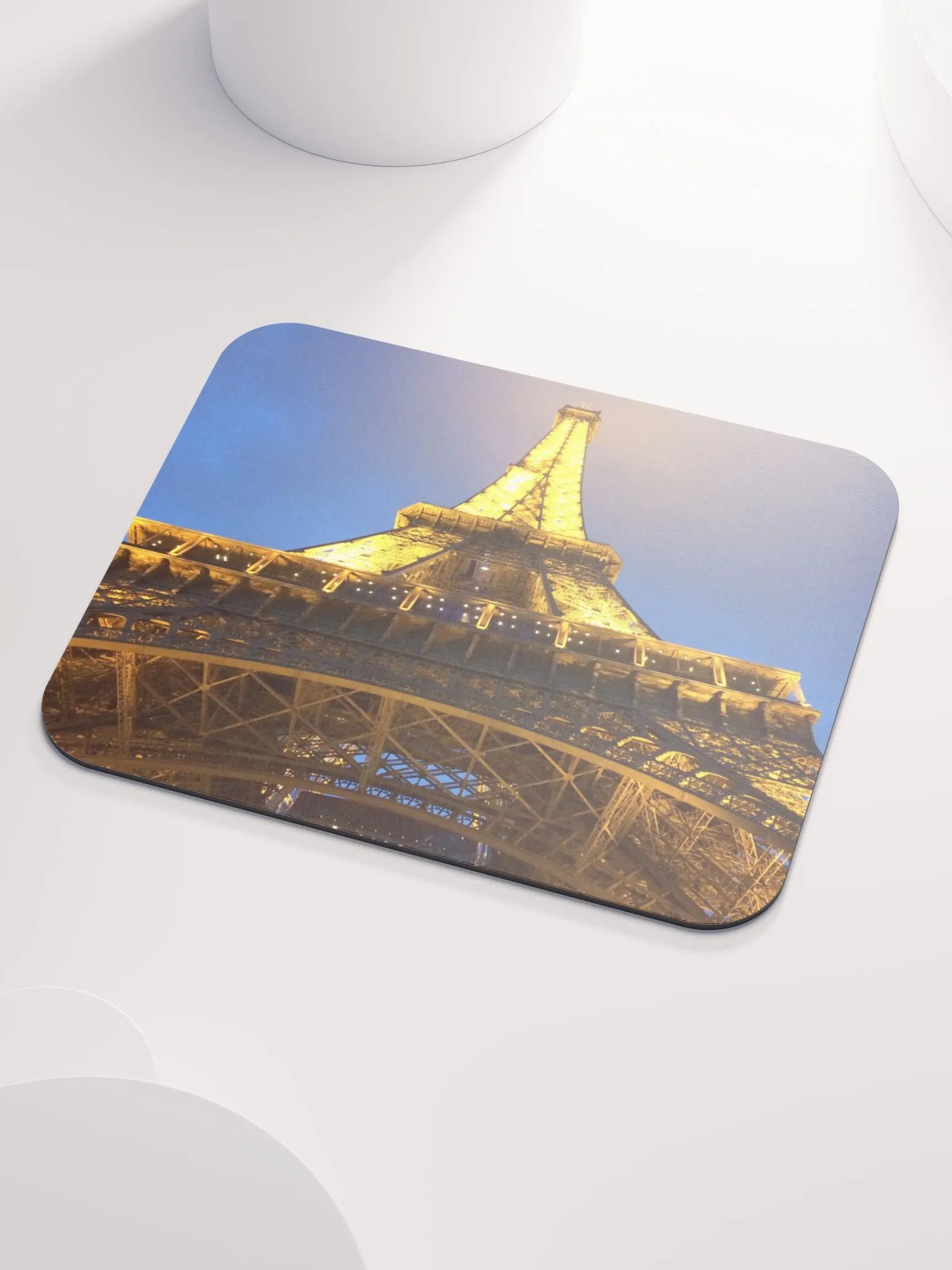 Illuminated Eiffel Tower Mouse Pad product image (7)