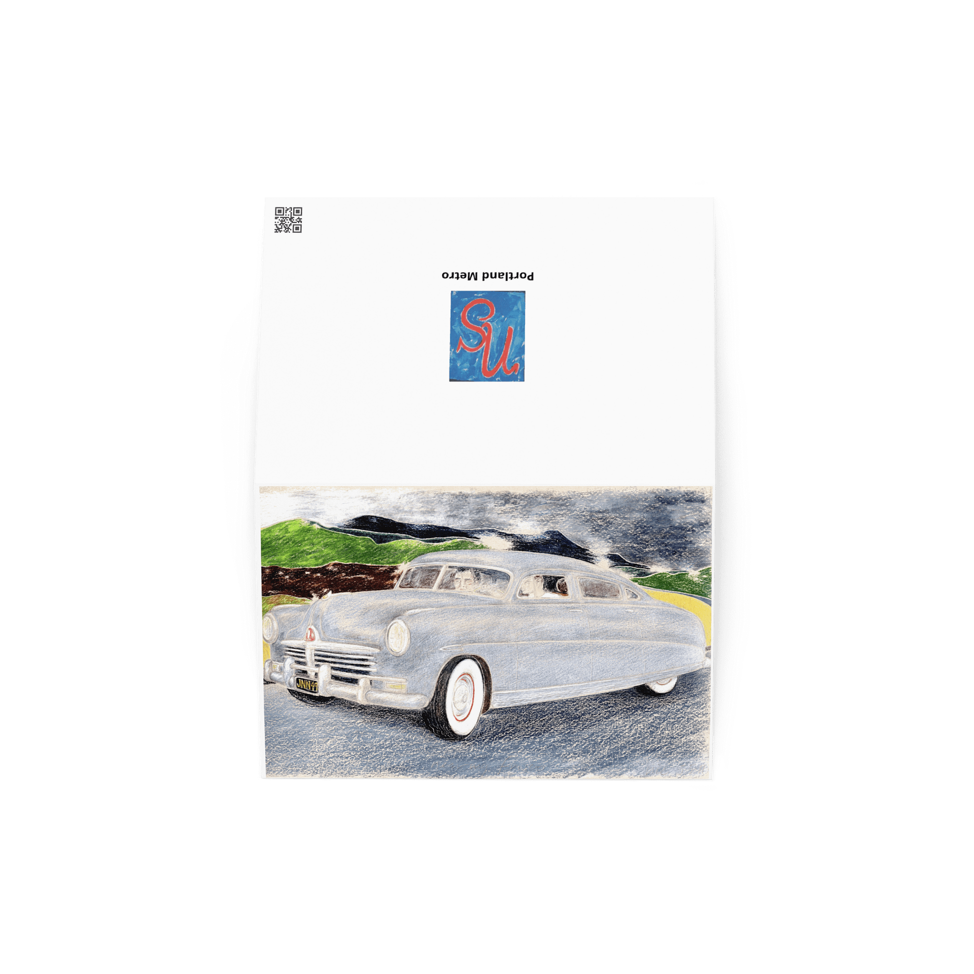 Sal, Dean & '49 Hudson 05.05.01 Greeting Card product image (3)