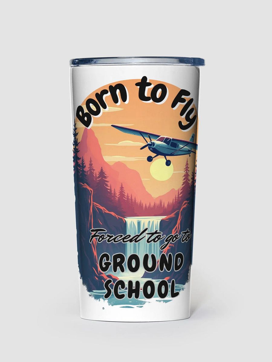 Born to Fly Stainless Steel Tumbler product image (1)