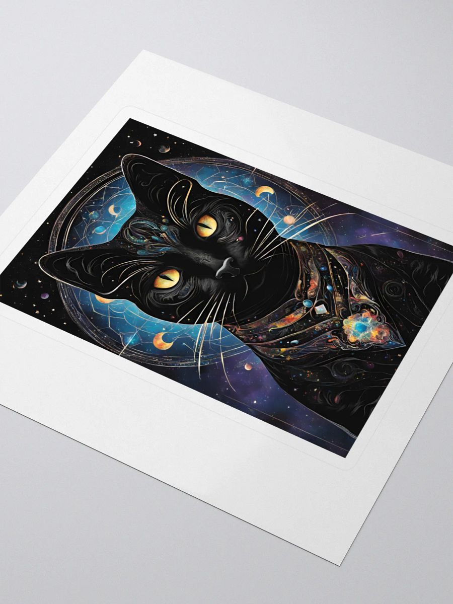 Cosmic Cat Fantasy Kiss Cut Stickers product image (3)